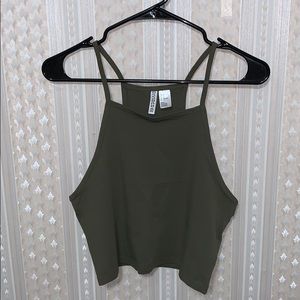 H&M Tank Crop top 💚
